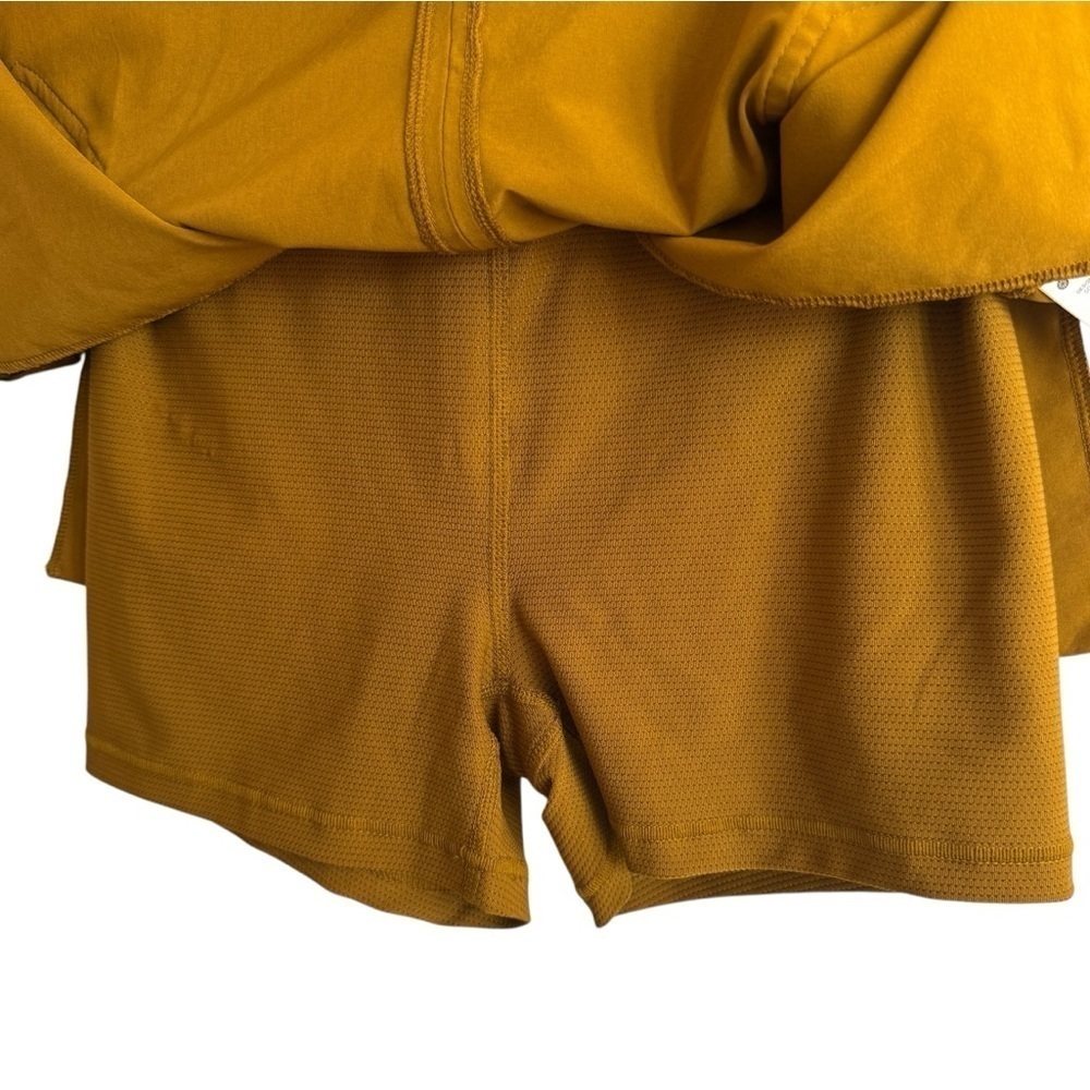 Athleta Vienna Cargo Skort, Brass Yellow, Size 0 - Picture 6 of 10